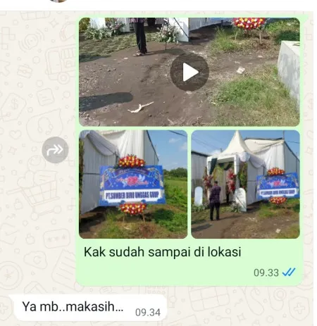 Pengiriman Karangan Bunga Poris Gaga Baru