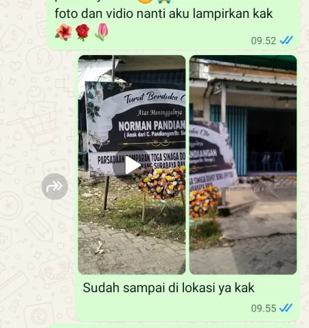 Pengiriman Karangan Bunga Poris Gaga Baru