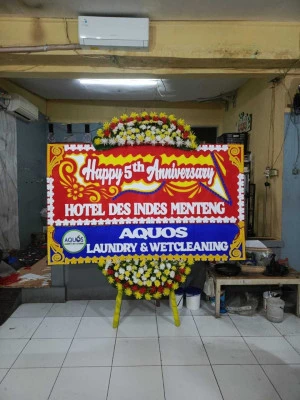 Papan Bunga di Poris Gaga Baru