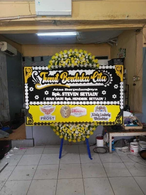 Papan Bunga di Poris Gaga Baru