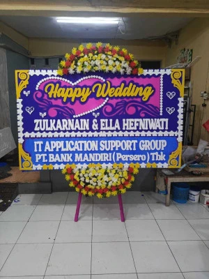 Papan Bunga di Poris Gaga Baru