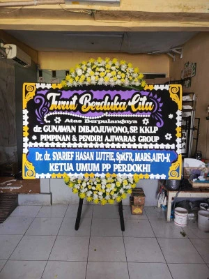 Papan Bunga di Poris Gaga Baru